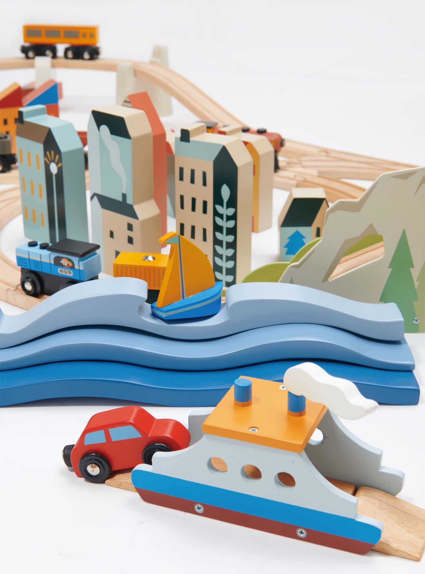 Mountain View Train Set