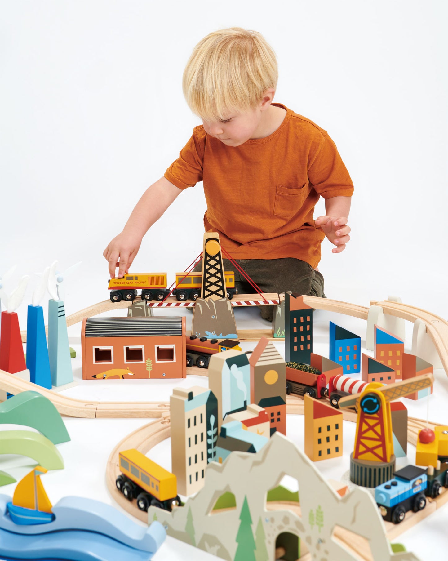 Mountain View Train Set