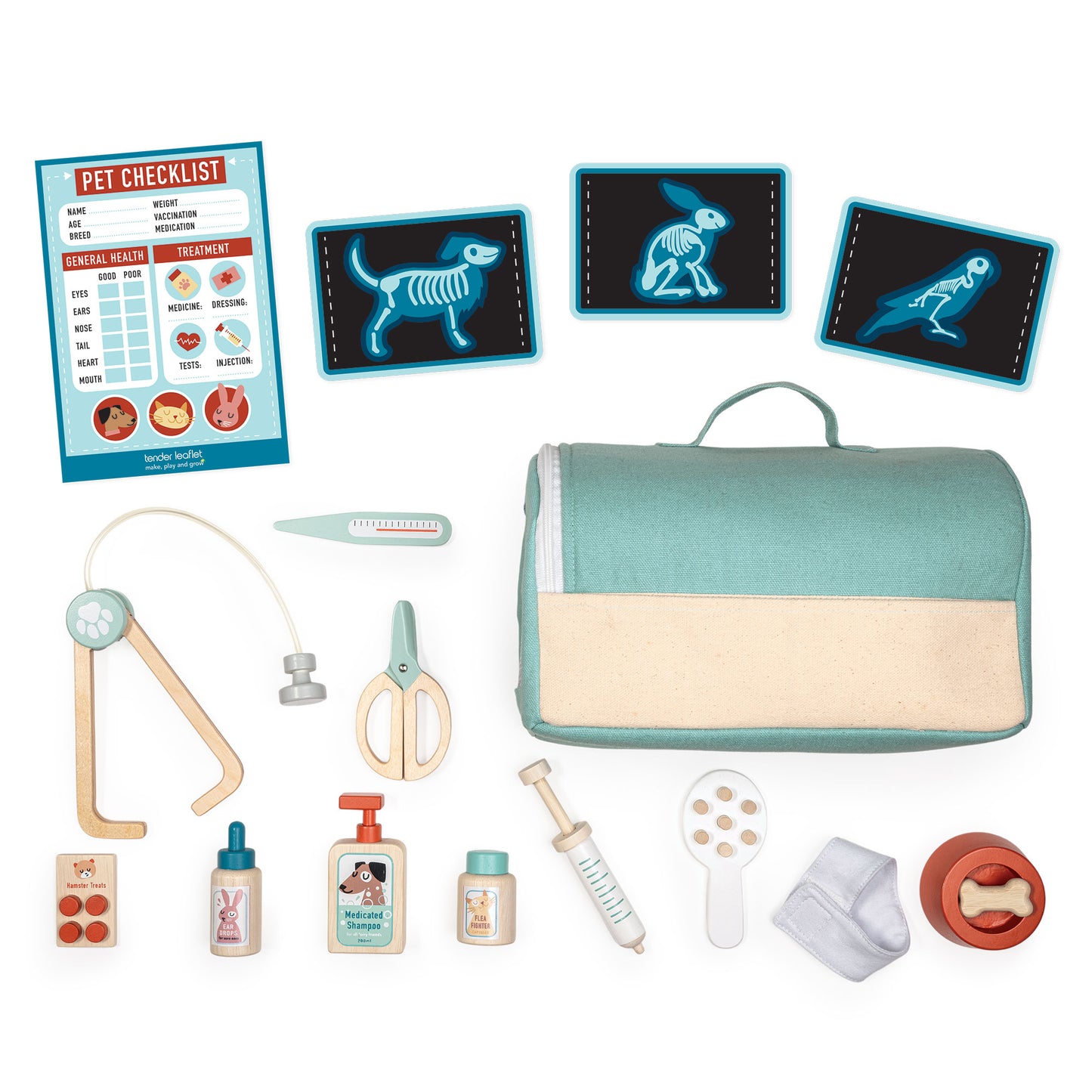 Tender Leaf Animal Rescue Vet Case playset (new 2026)