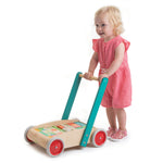 Baby Walker Wagon with Blocks