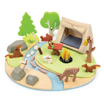 Tender Leaf Toys Wildlife Camping Playset