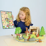 Tender Leaf Toys Wildlife Camping Playset