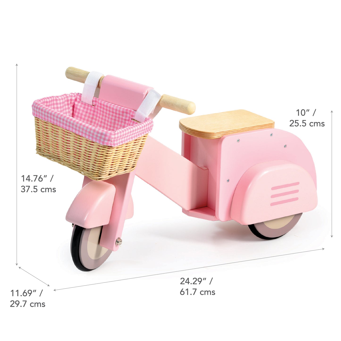 Tender Leaf Toys Scooter with Basket