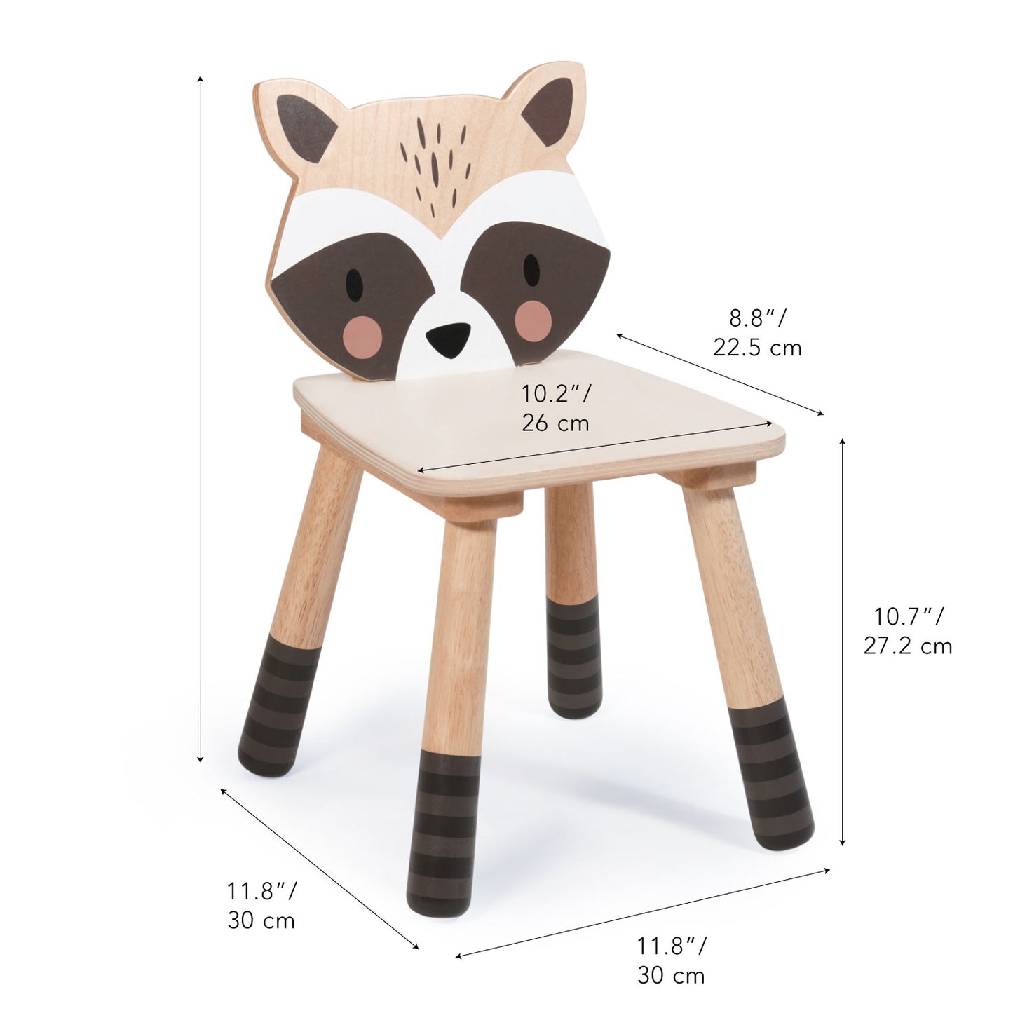 Forest Racoon Chair